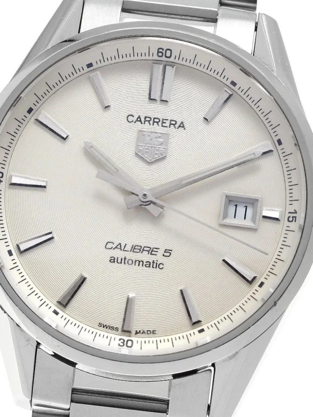 TAG HEUER Carrera Caliber 5 WAR211B-3 Date Automatic Men's Watch_958884